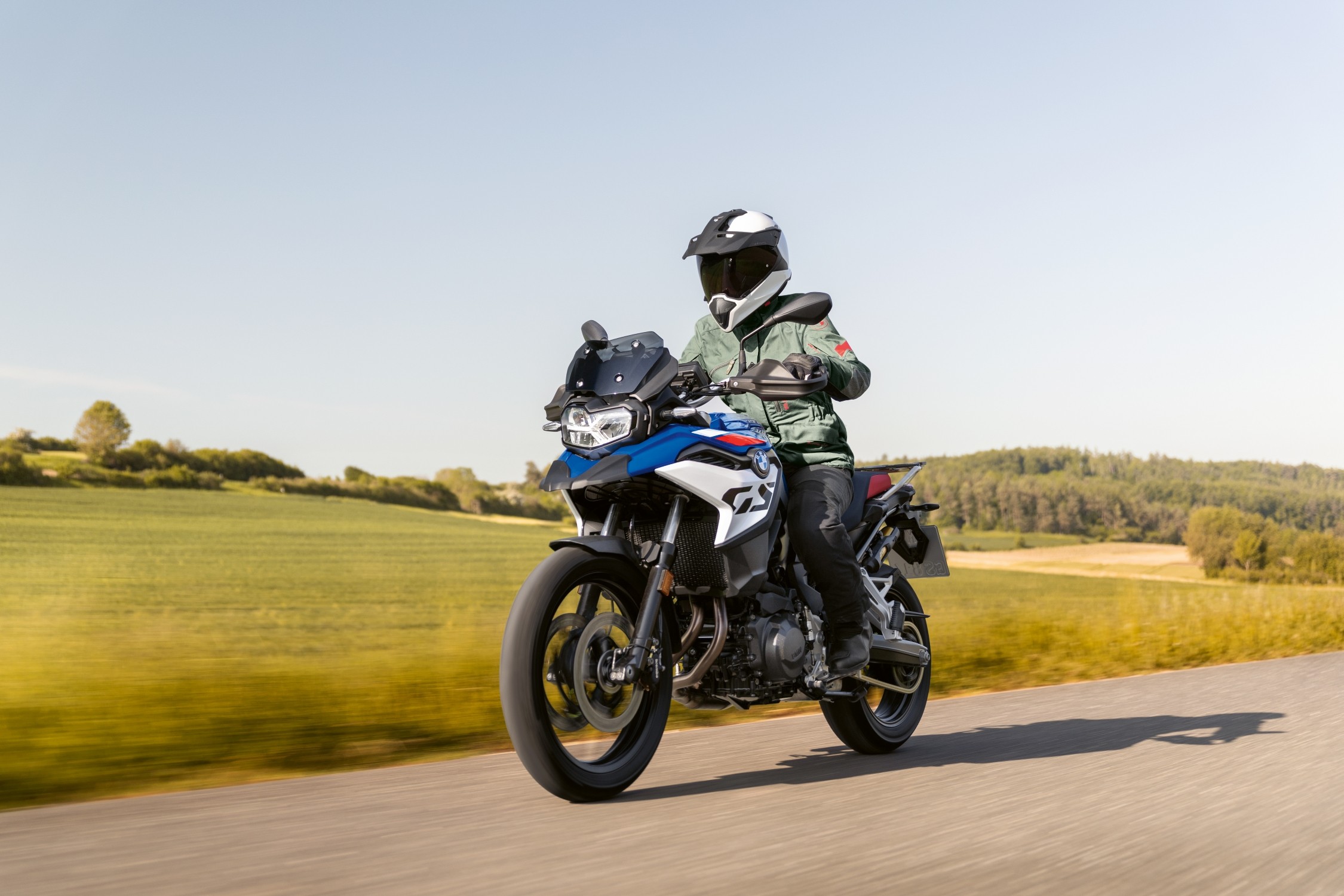 BMW Motorrad F 800 GS Adventure 2024 - вид спереди для выбора автомобильных лекал PPF