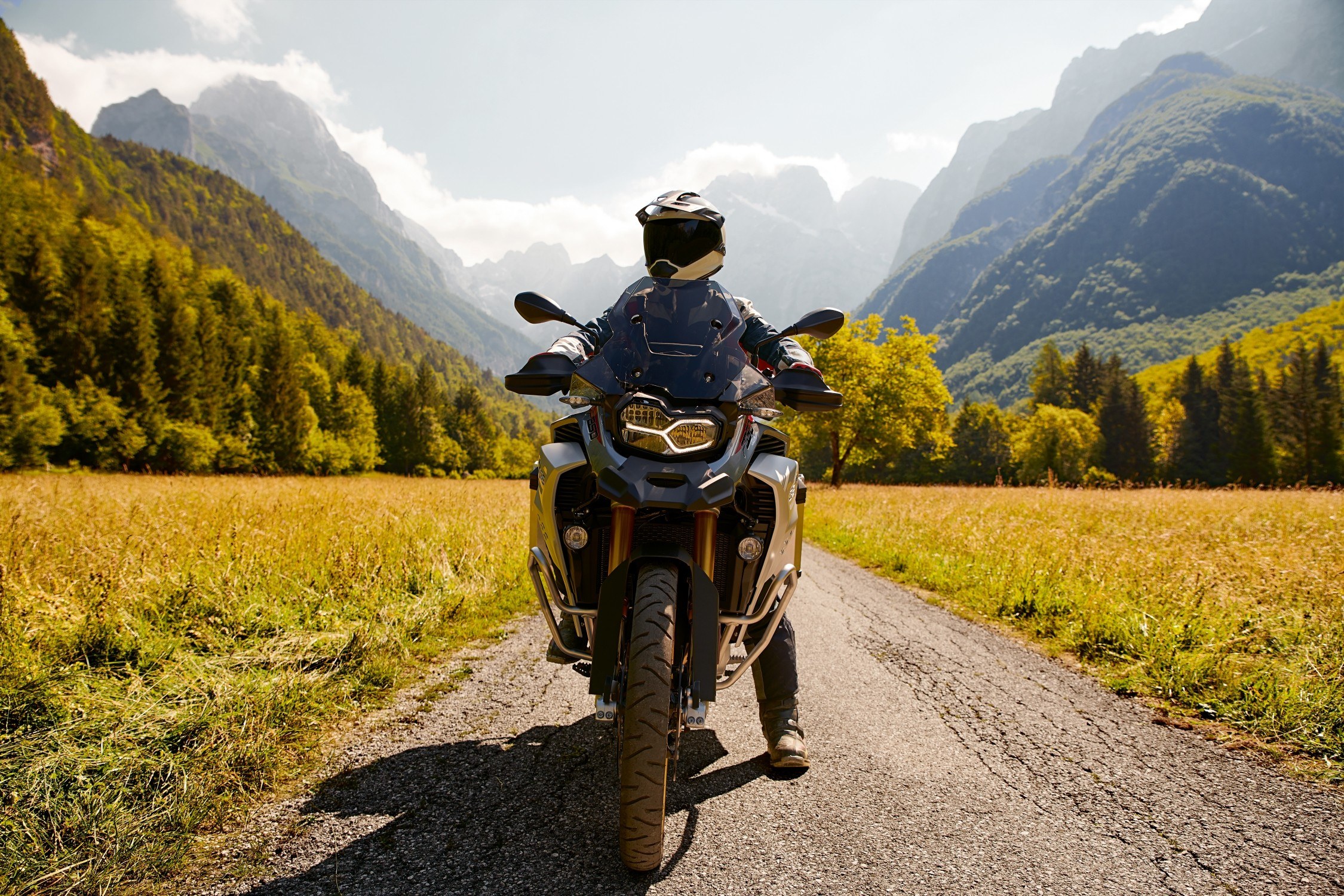BMW Motorrad F 850 GS Adventure 2019 - вид спереди для выбора автомобильных лекал PPF