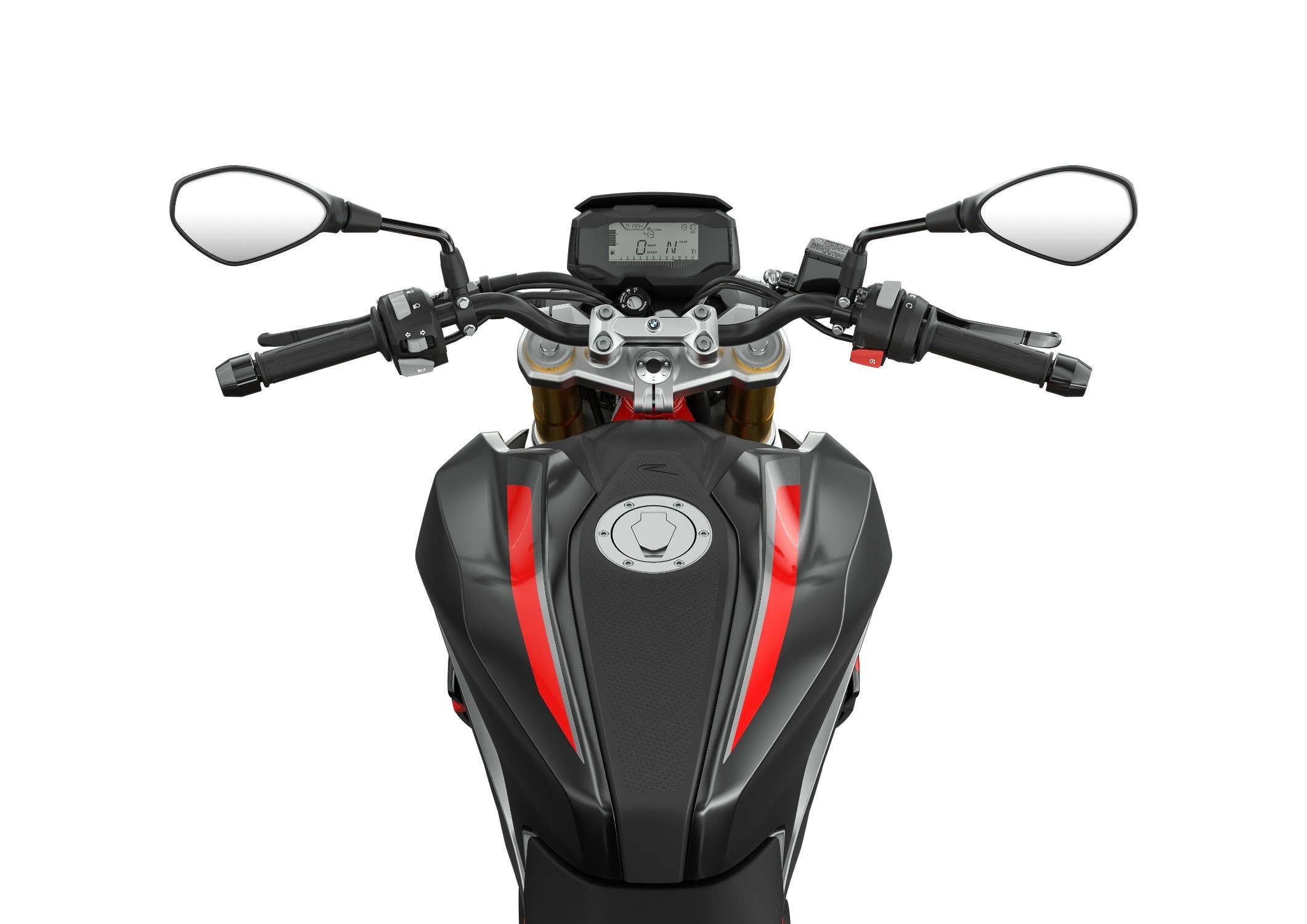 BMW Motorrad G 310 R 2021 - вид спереди для выбора автомобильных лекал PPF