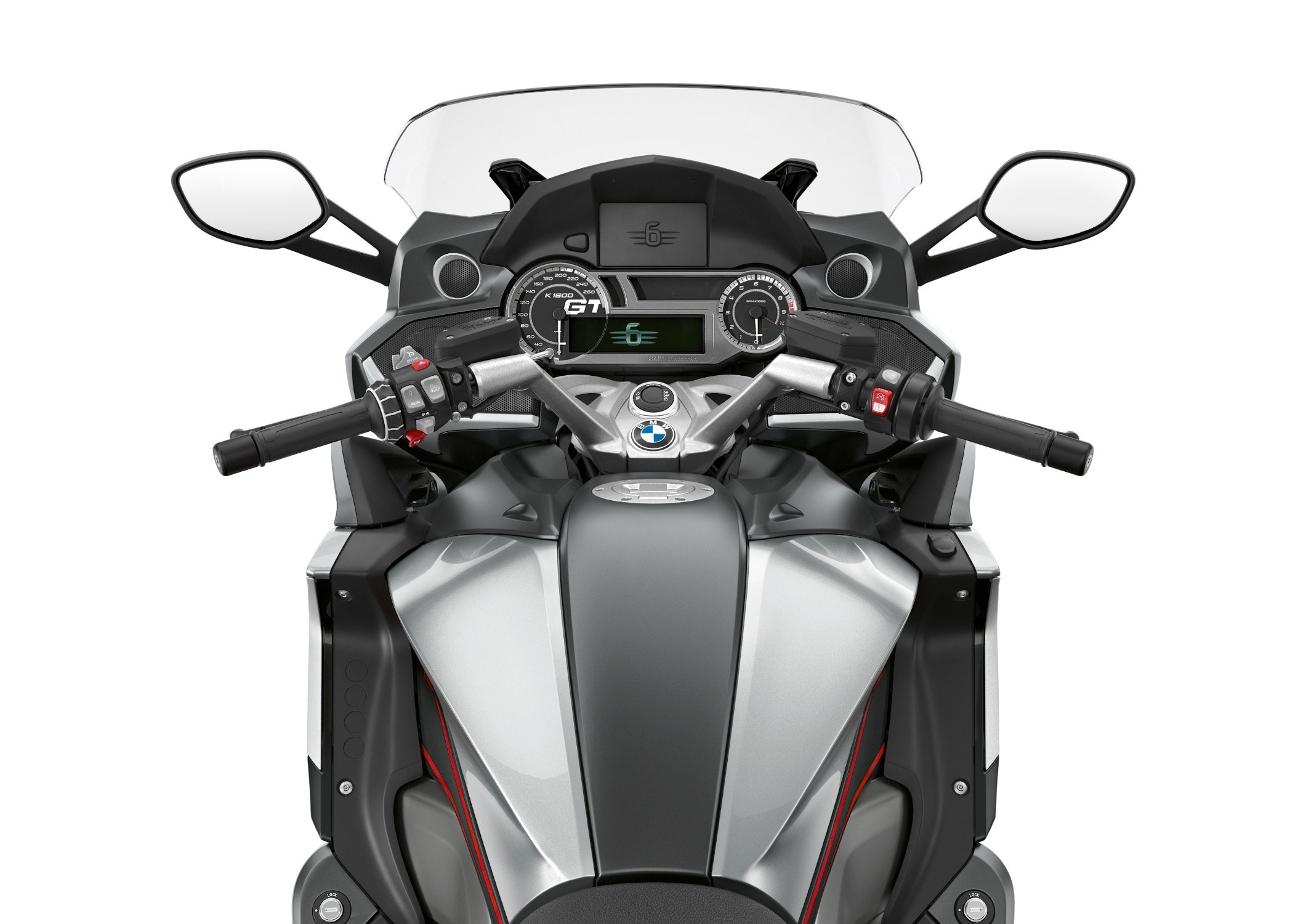 BMW Motorrad K 1600 GT 2018 - вид спереди для выбора автомобильных лекал PPF