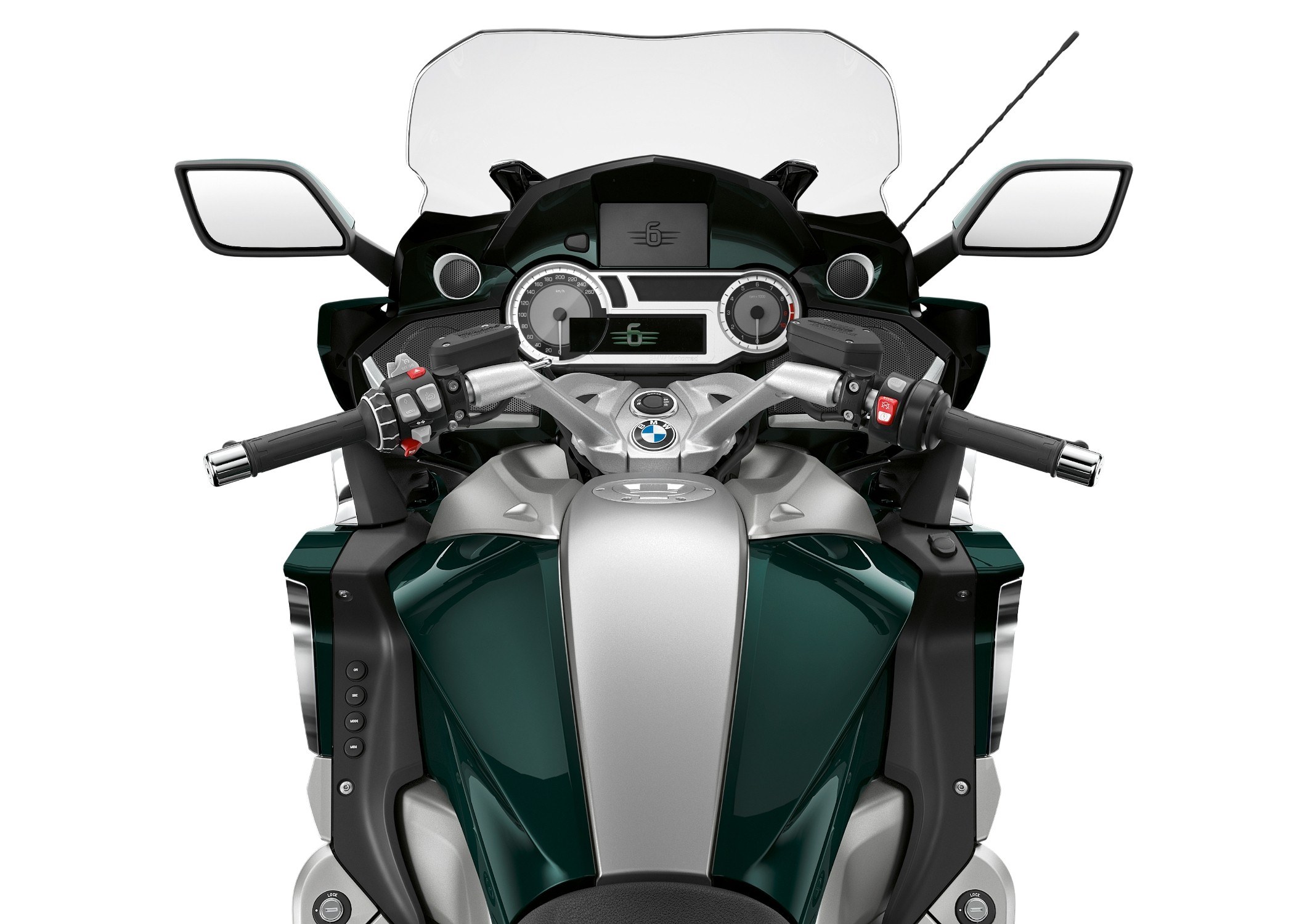 BMW Motorrad K 1600 GTL 2018 - вид спереди для выбора автомобильных лекал PPF