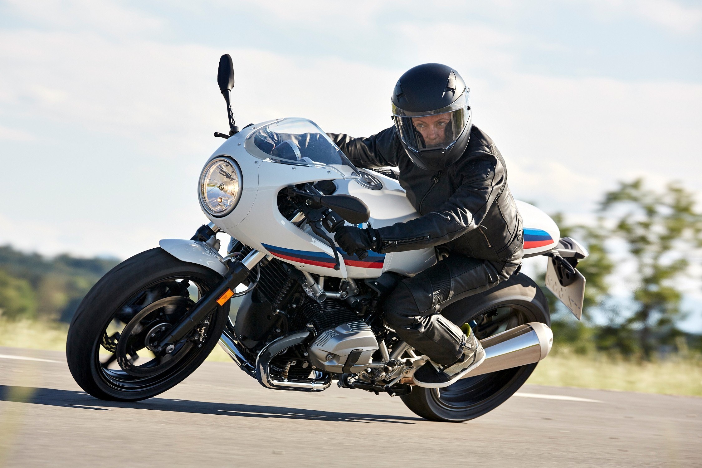 BMW Motorrad R nineT Racer 2019 - вид спереди для выбора автомобильных лекал PPF