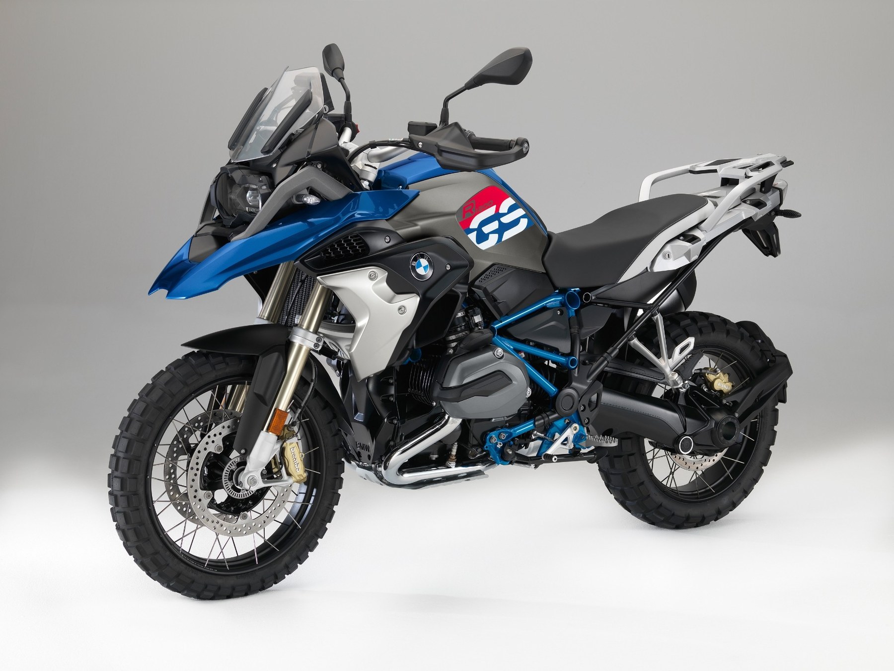 BMW Motorrad R 1200 GS 2017 - вид спереди для выбора автомобильных лекал PPF