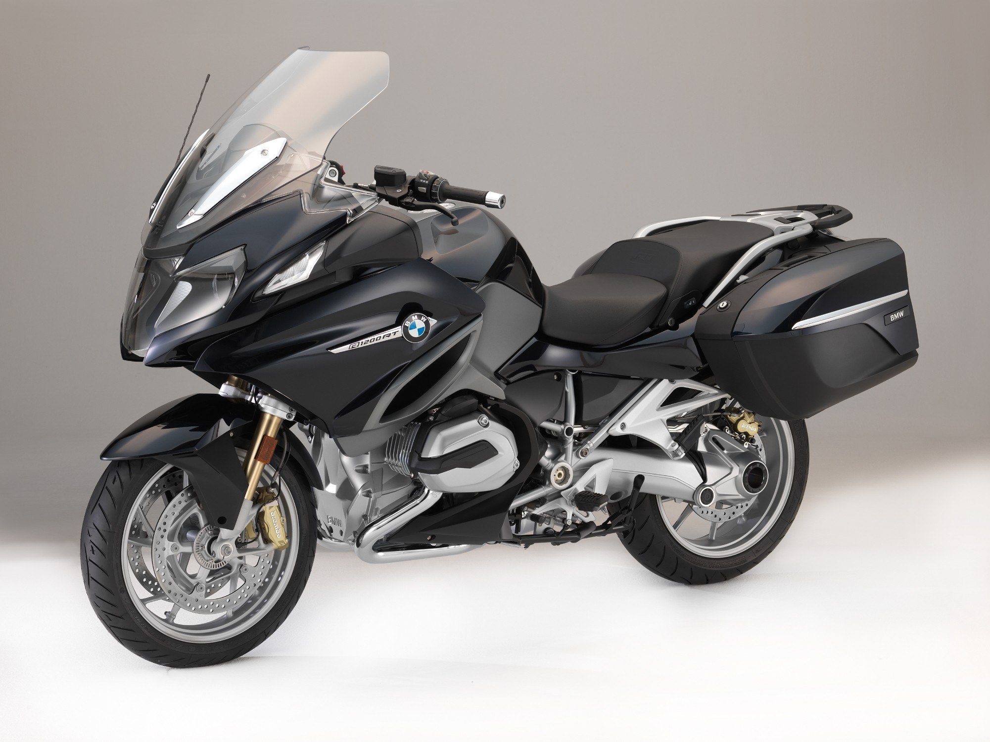 BMW Motorrad R 1200 RT 2017 - вид спереди для выбора автомобильных лекал PPF