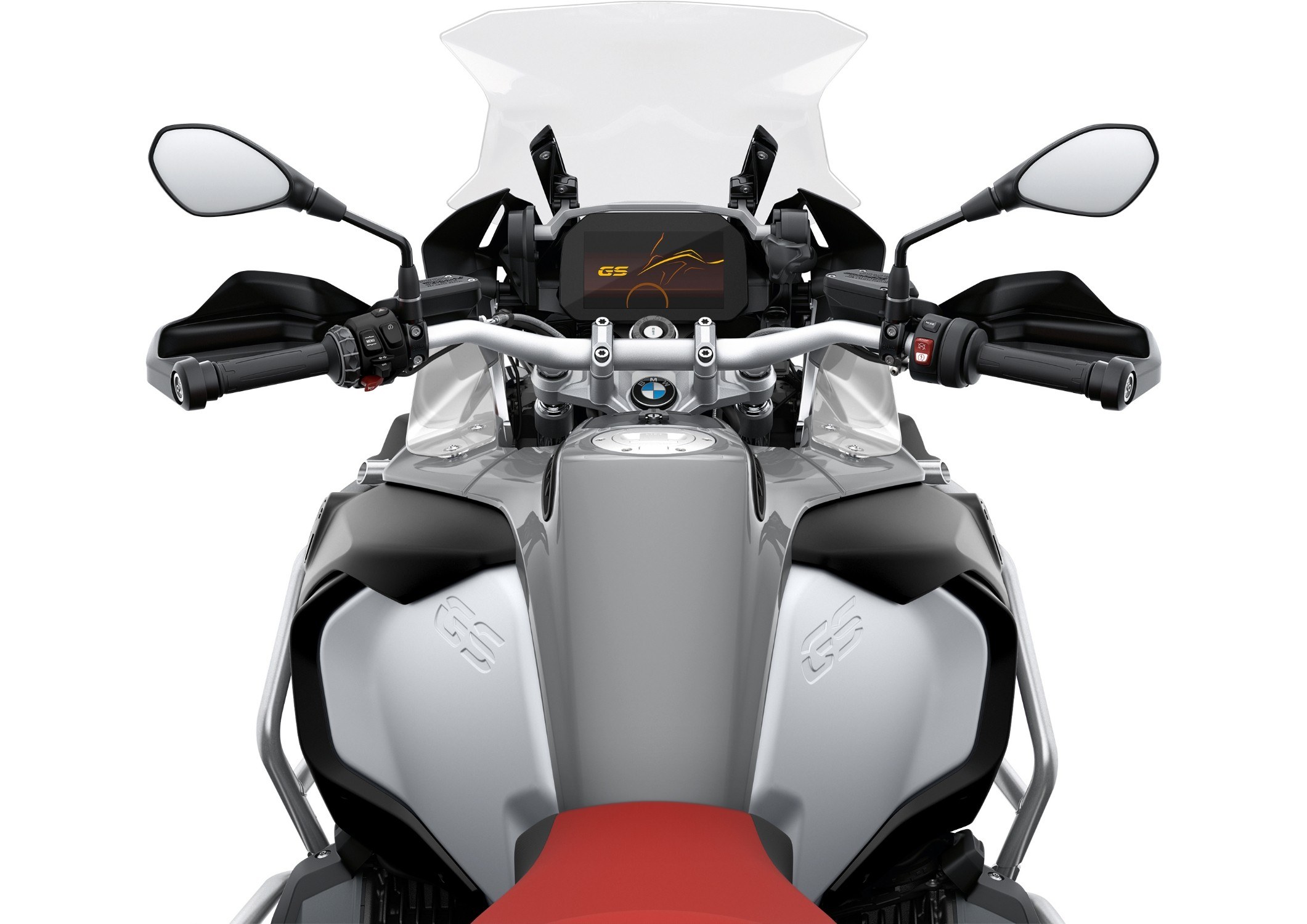 BMW Motorrad R 1250 GS Adventure 2019 - вид спереди для выбора автомобильных лекал PPF