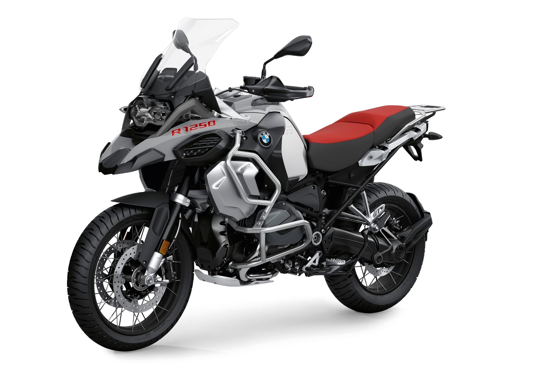 BMW Motorrad R 1250 GS Adventure 2023 - вид спереди для выбора автомобильных лекал PPF