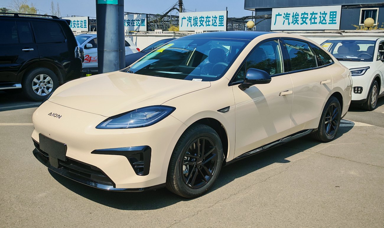 GAC Aion RT 2026 - вид спереди для выбора лекал PPF автомобиля