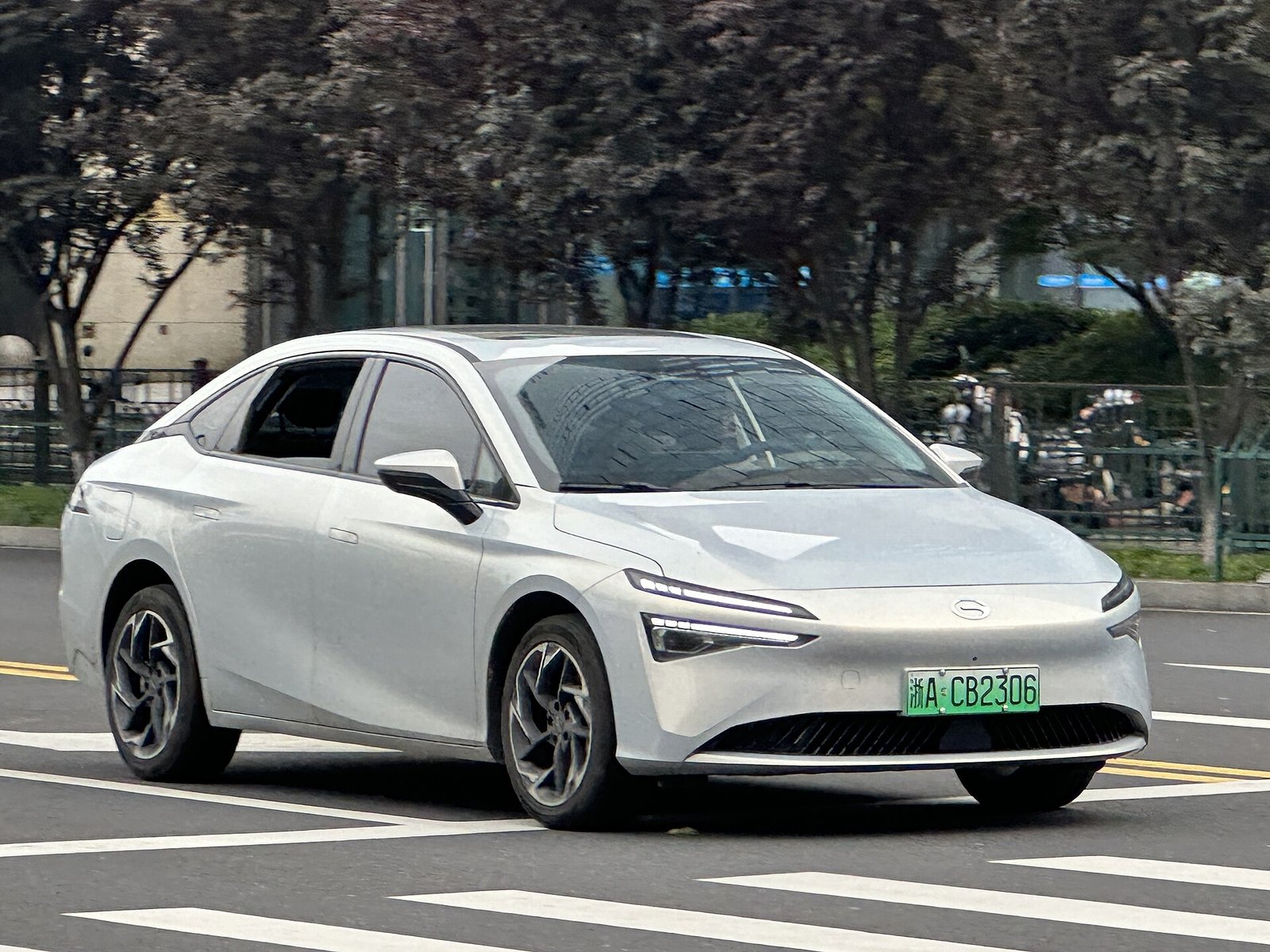 GAC Aion S Max 2024 - вид спереди для выбора лекал PPF автомобиля