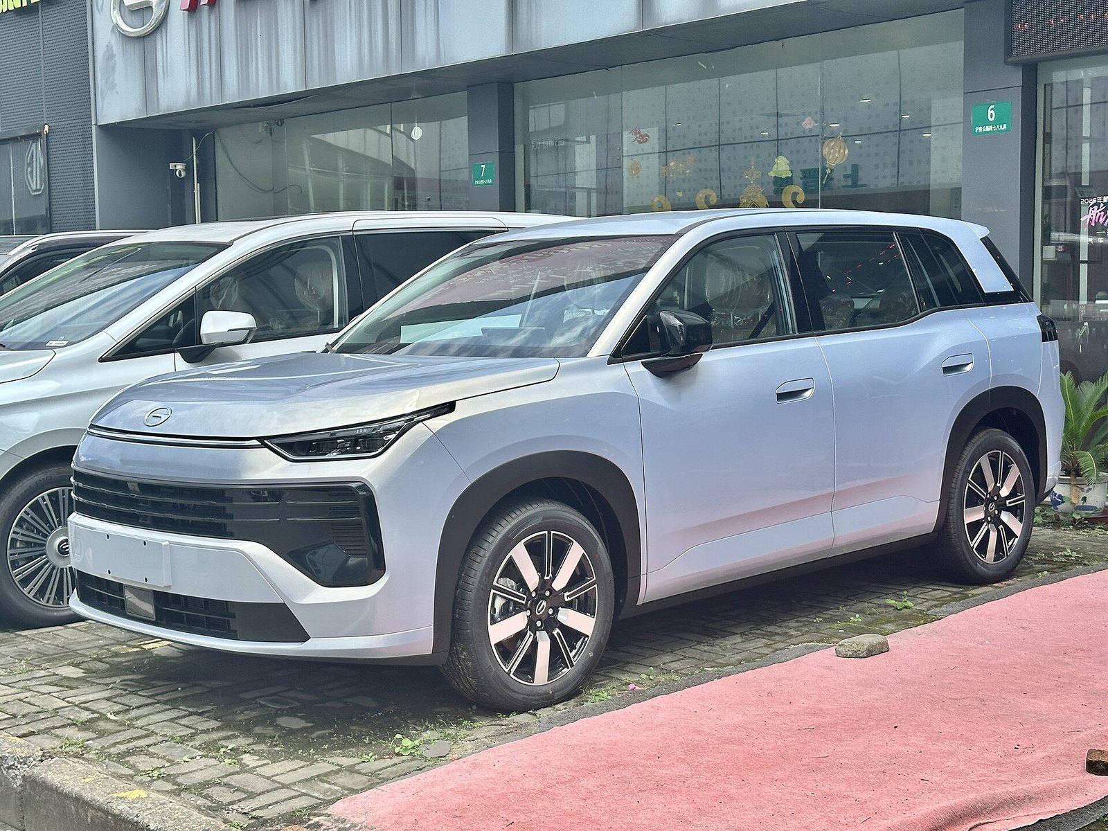 GAC GS4 2026 - вид спереди для выбора лекал PPF автомобиля