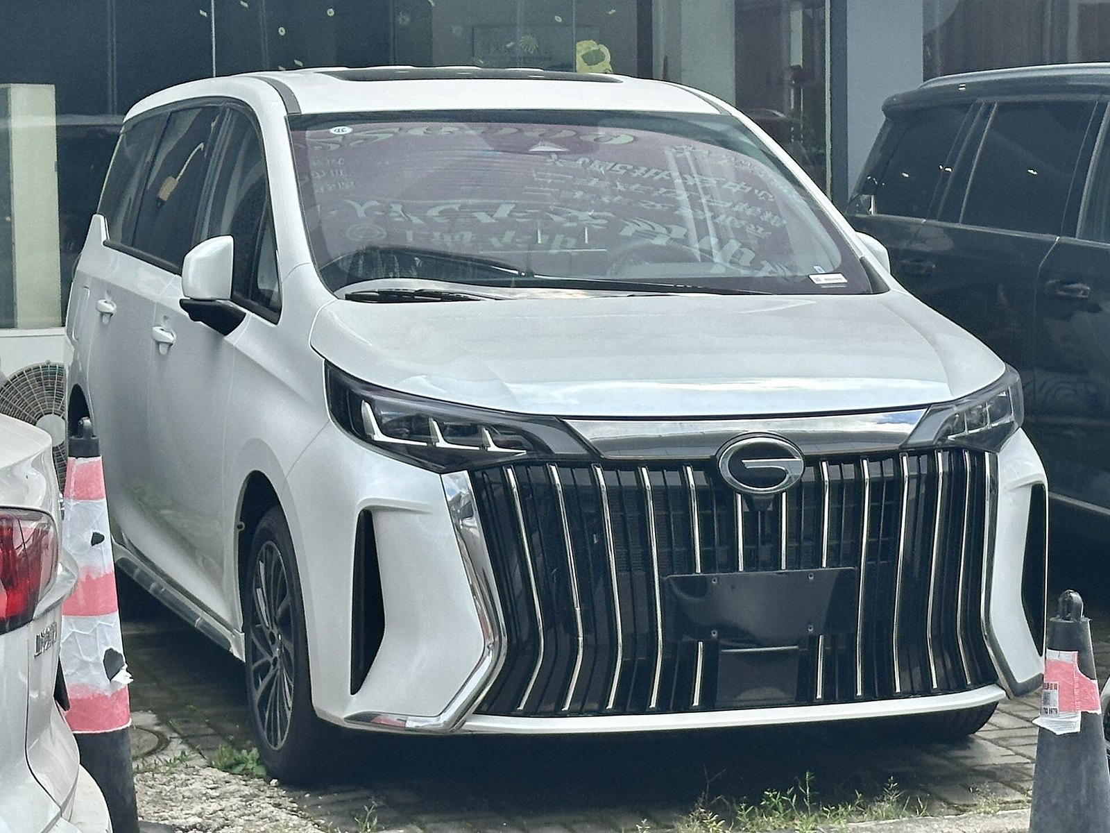 GAC M6 Max 2024 - вид спереди для выбора лекал PPF автомобиля