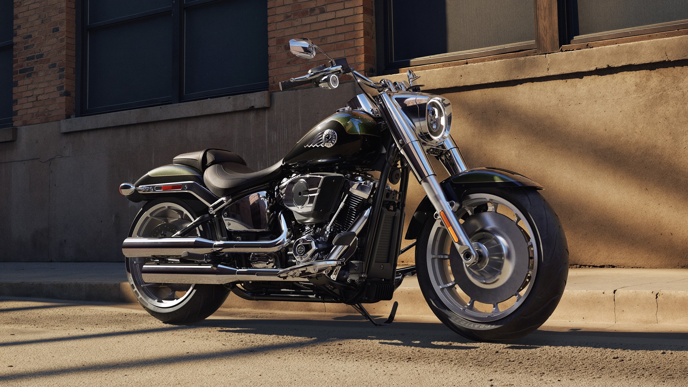 Harley-Davidson Fat Boy 114 2022, общий вид