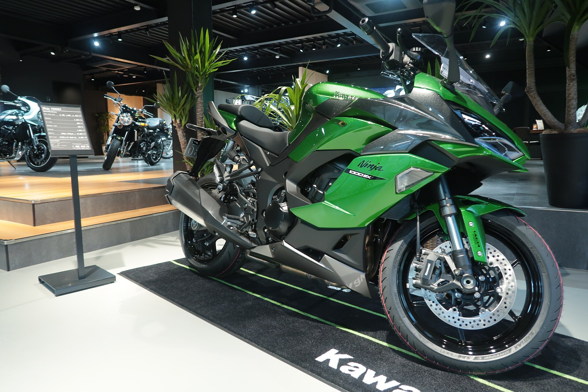 Kawasaki Ninja 1000SX 2020, общий вид