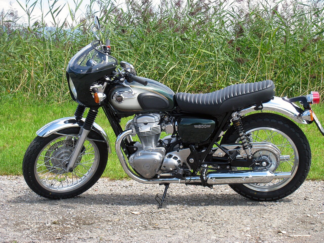Kawasaki W800 2021, общий вид