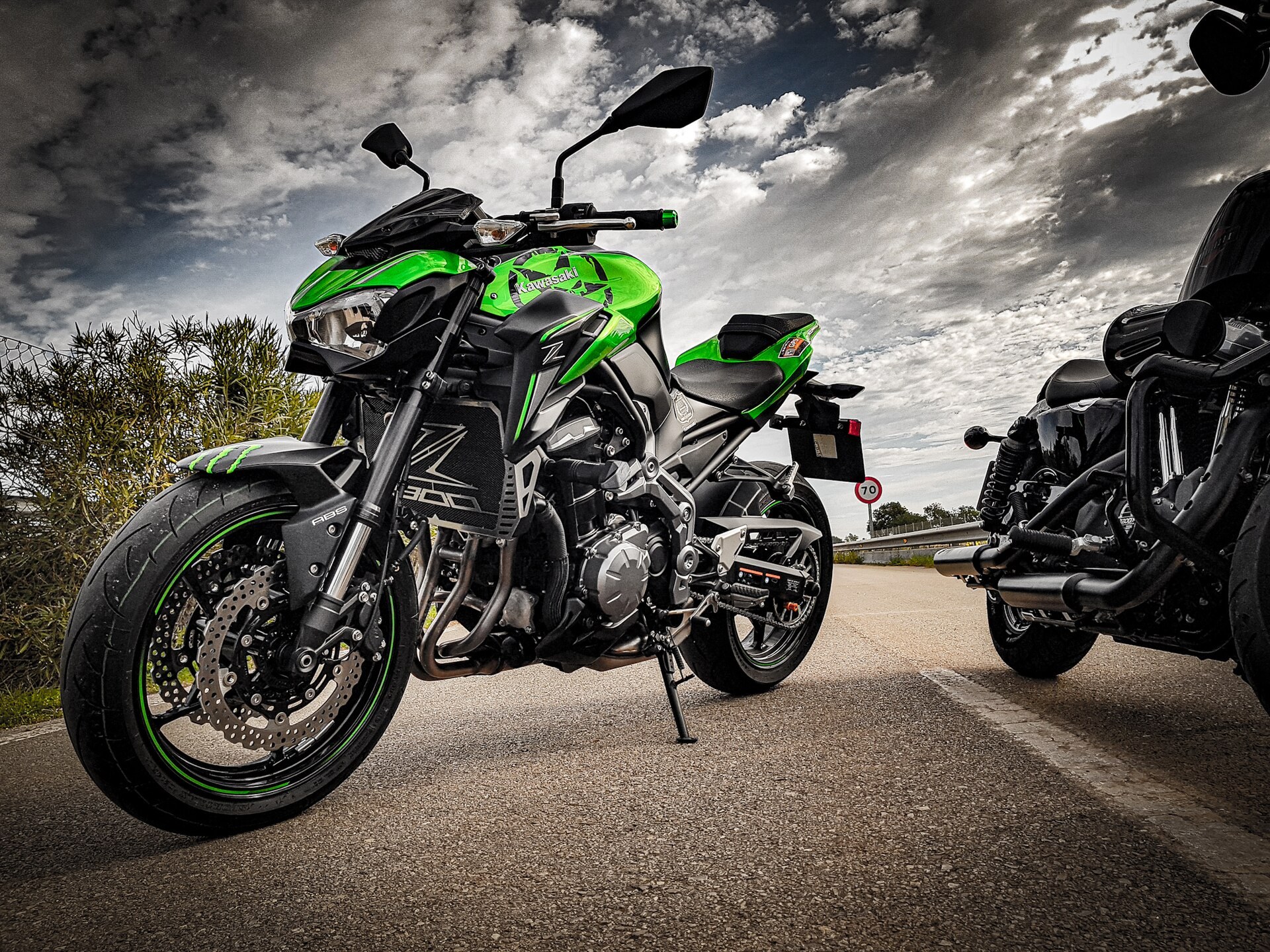 Kawasaki Z900 2021, общий вид