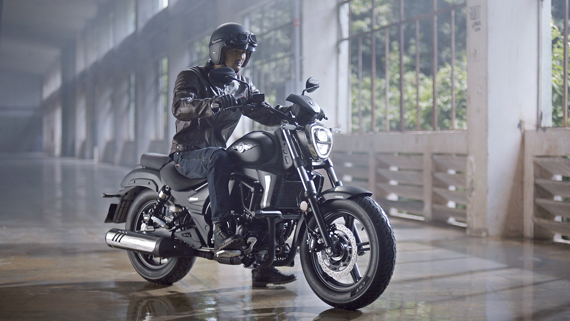 Suzuki Haojue TR300 2022, общий вид