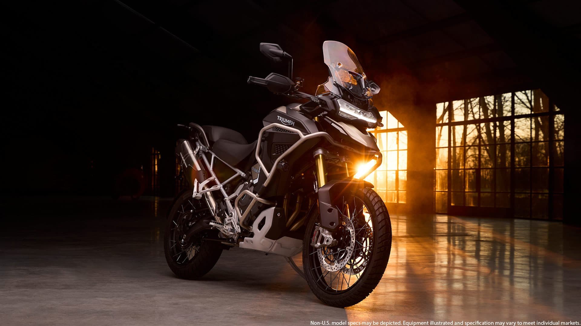 Triumph Tiger 1200 Black Edition 2025, общий вид
