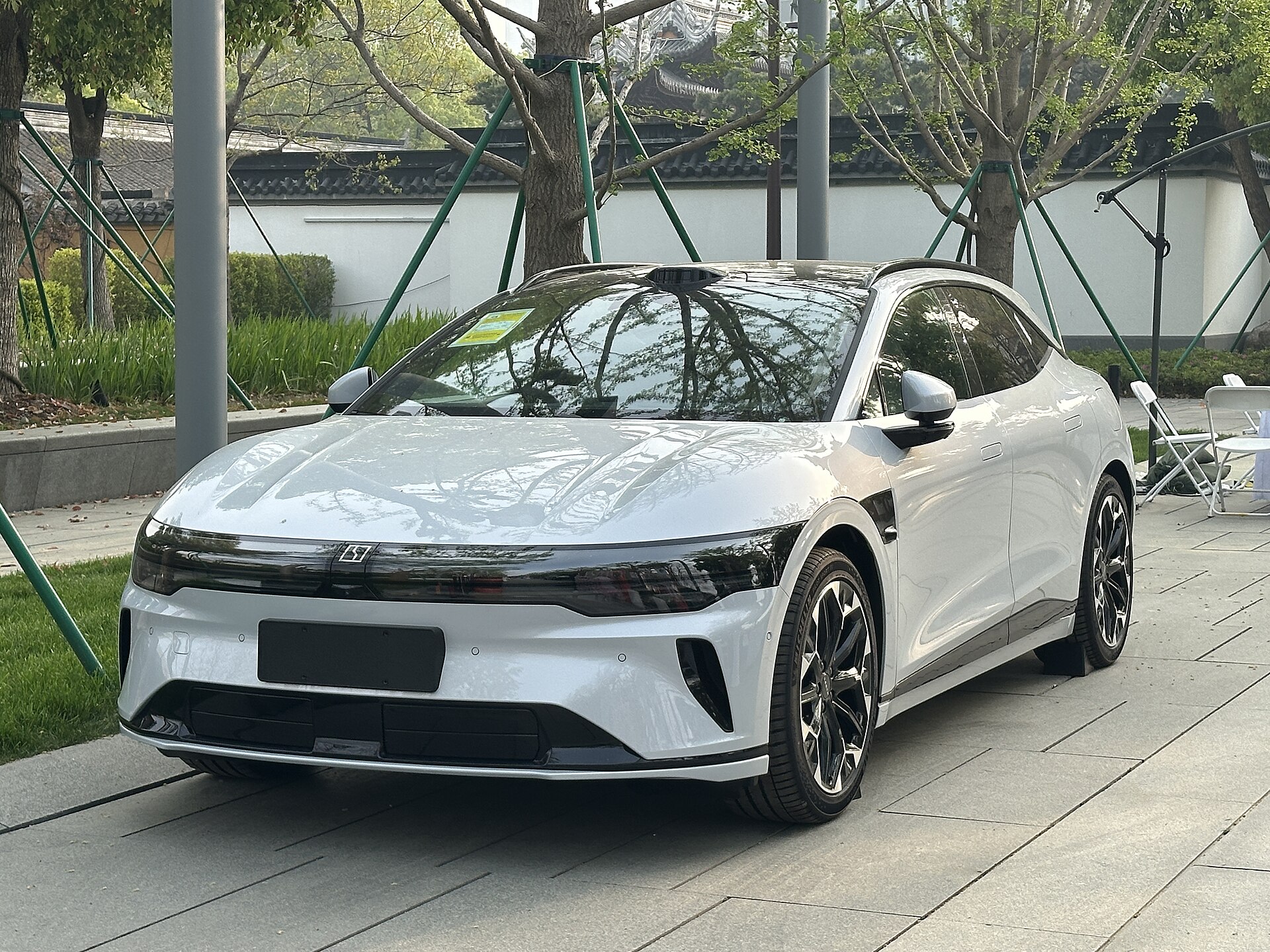ZEEKR 007 GT 2025 - вид спереди для выбора автомобильных лекал PPF