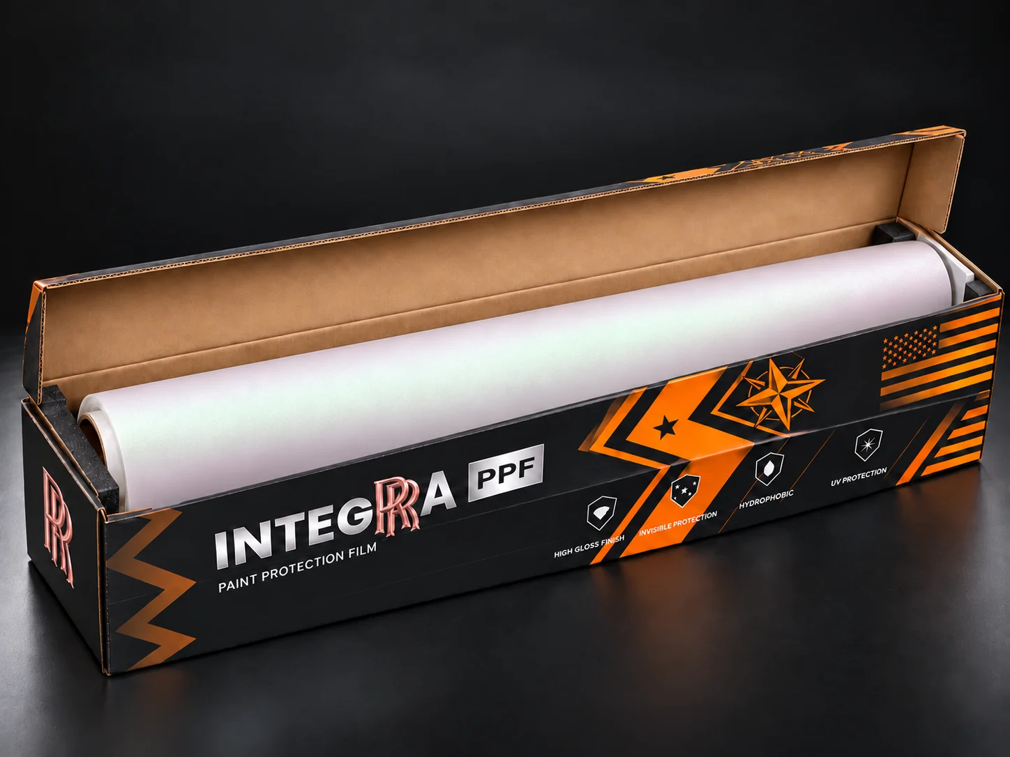 Матовая цветная полиуретановая плёнка INTEGRA Frozen White