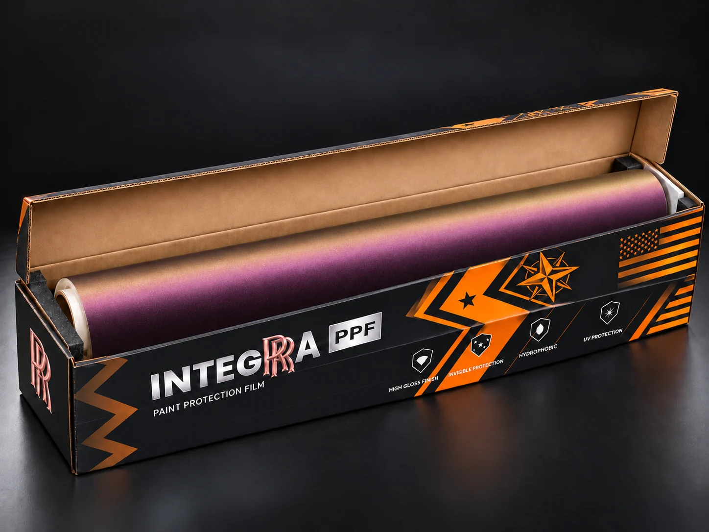 Матовая цветная полиуретановая плёнка INTEGRA Purple Fairy