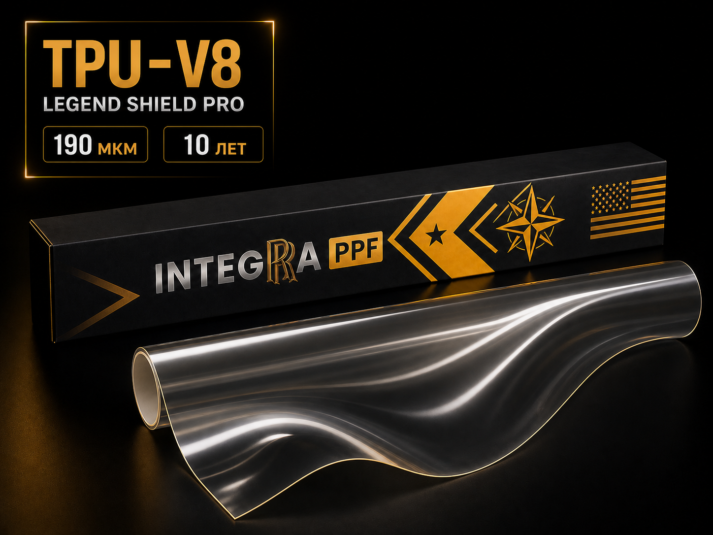 Плёнка INTEGRA TPU-V8 Legend Shield Pro