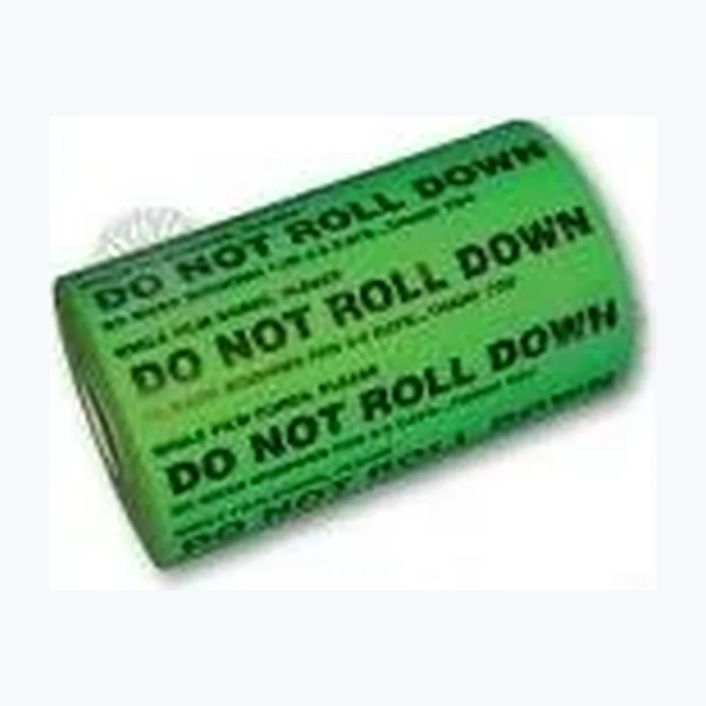 Стикеры DO NOT ROLL DOWN для тонировки CARIGHT TM-185-G-100