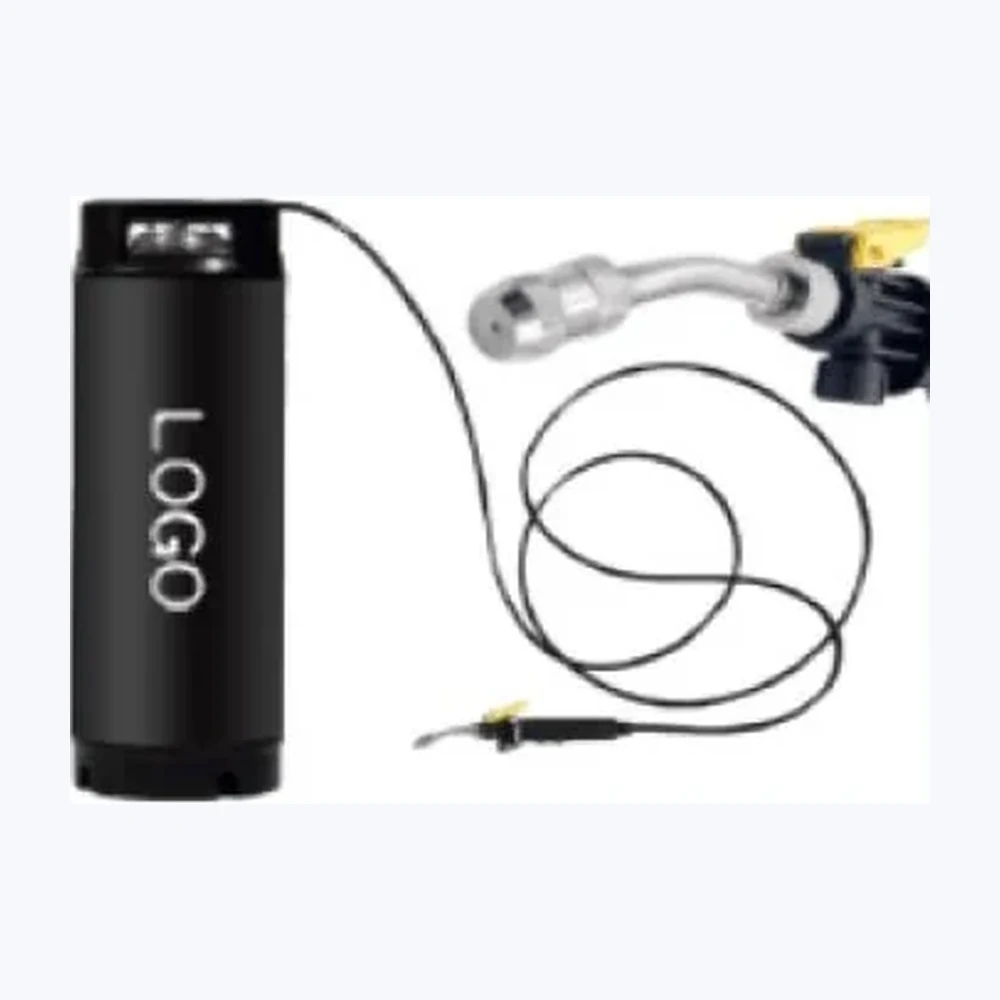 5 gallon(19L) нержавеющая сталь Keg tank распылитель, two output connection CARIGHT TM-270-2