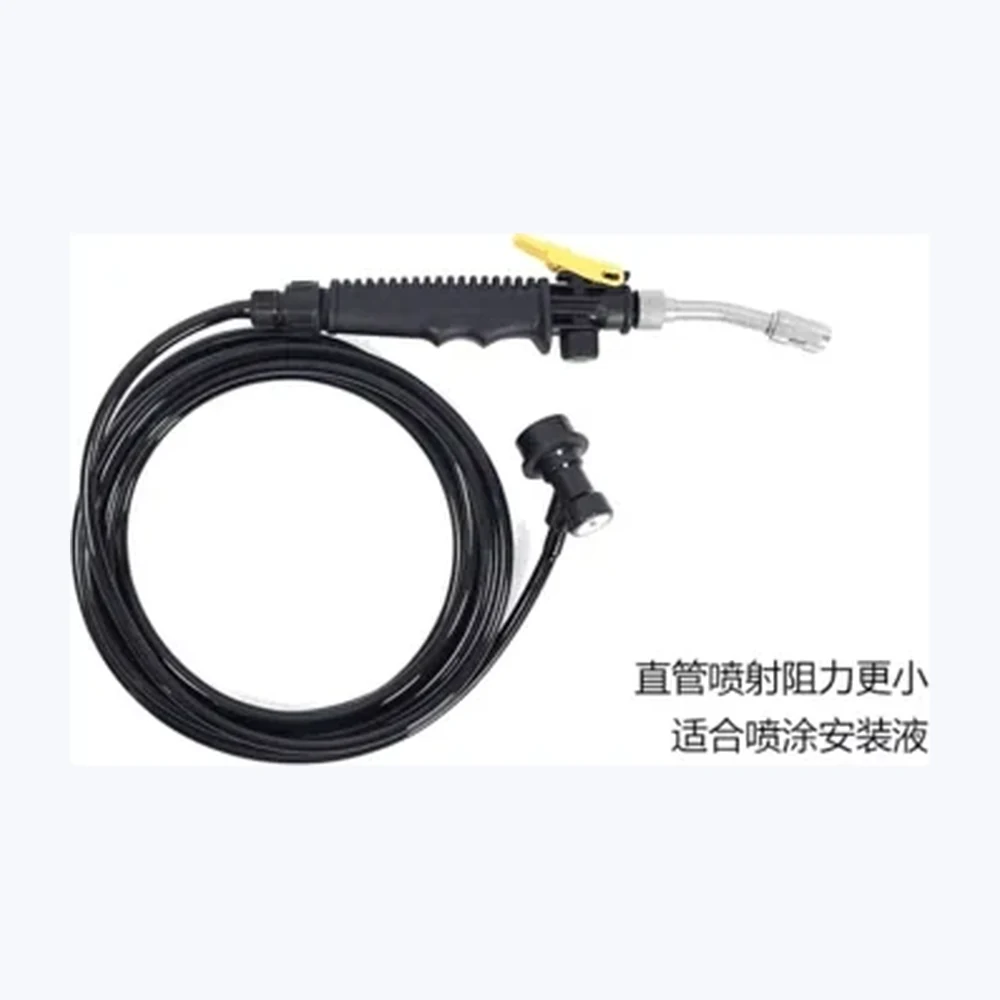 Нержавеющая сталь metal nozzle с strong ручка,4 meters straight hose с connector INTEGRA TM-270-N