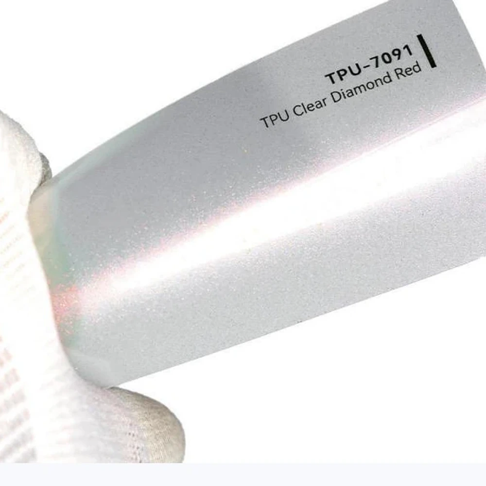 Цветная TPU PPF пленка INTEGRA TPU Clear Diamond Red TPU-7091