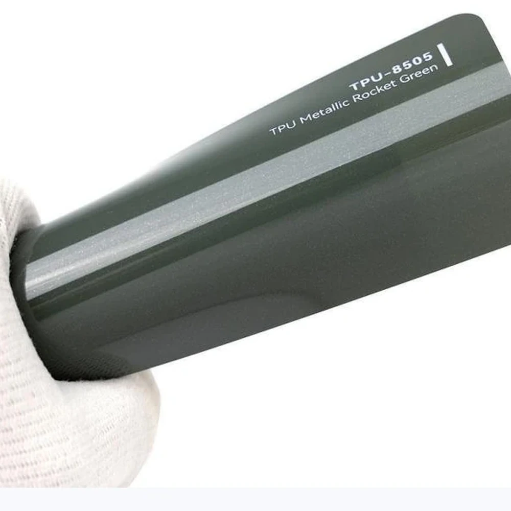 Цветная TPU PPF пленка INTEGRA TPU Metallic Rocket Green TPU-8505