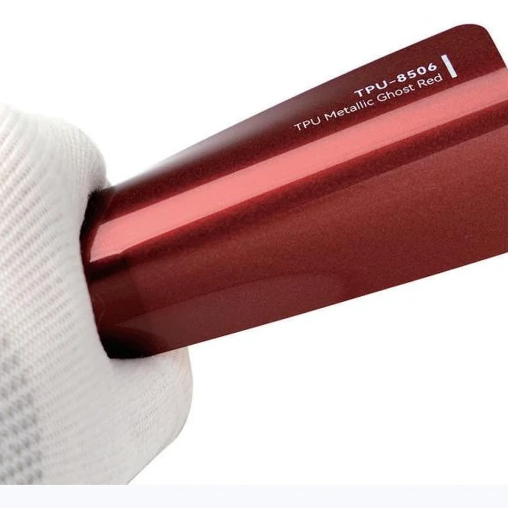 Цветная TPU PPF пленка INTEGRA TPU Metallic Ghost Red TPU-8506