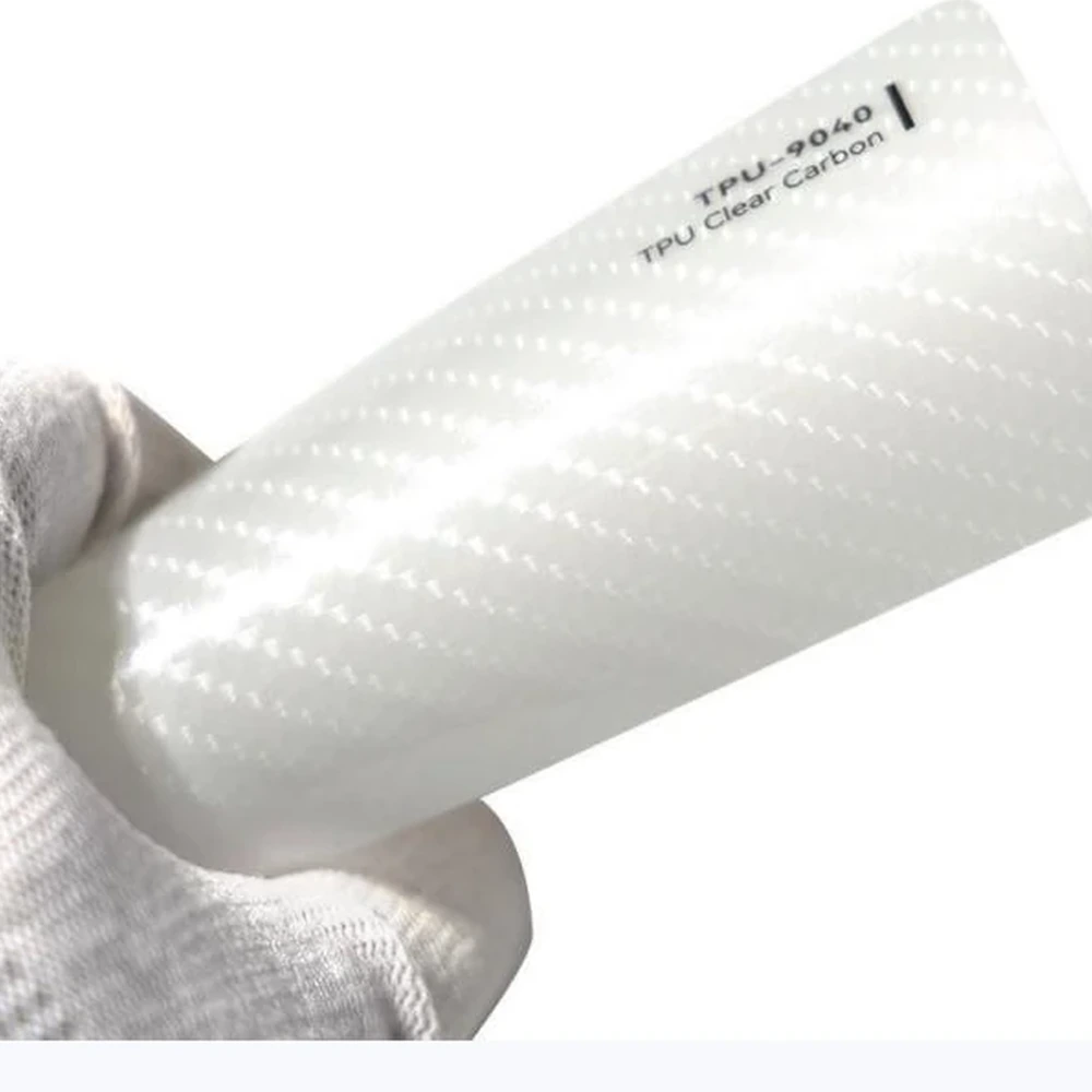 Цветная TPU PPF пленка INTEGRA TPU Clear Carbon TPU-9040