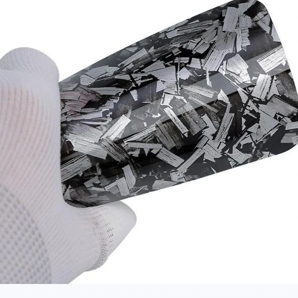 Цветная TPU PPF пленка INTEGRA TPU Forging Carbon Silver TPU-9060