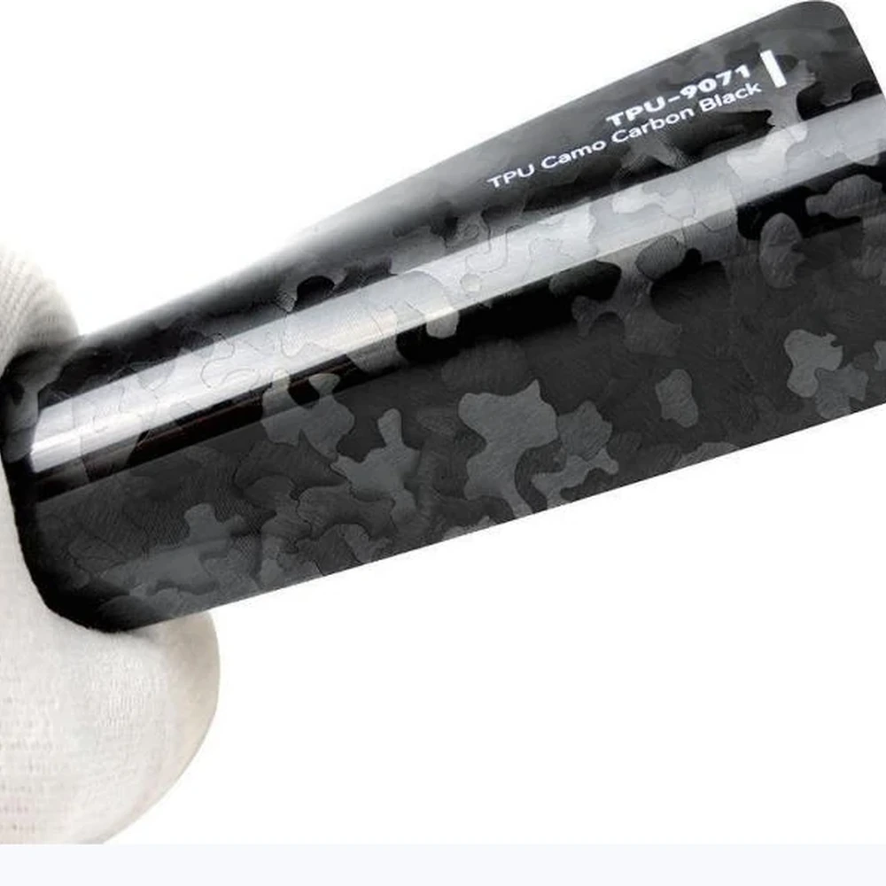 Цветная TPU PPF пленка INTEGRA TPU Camo Carbon Black TPU-9071