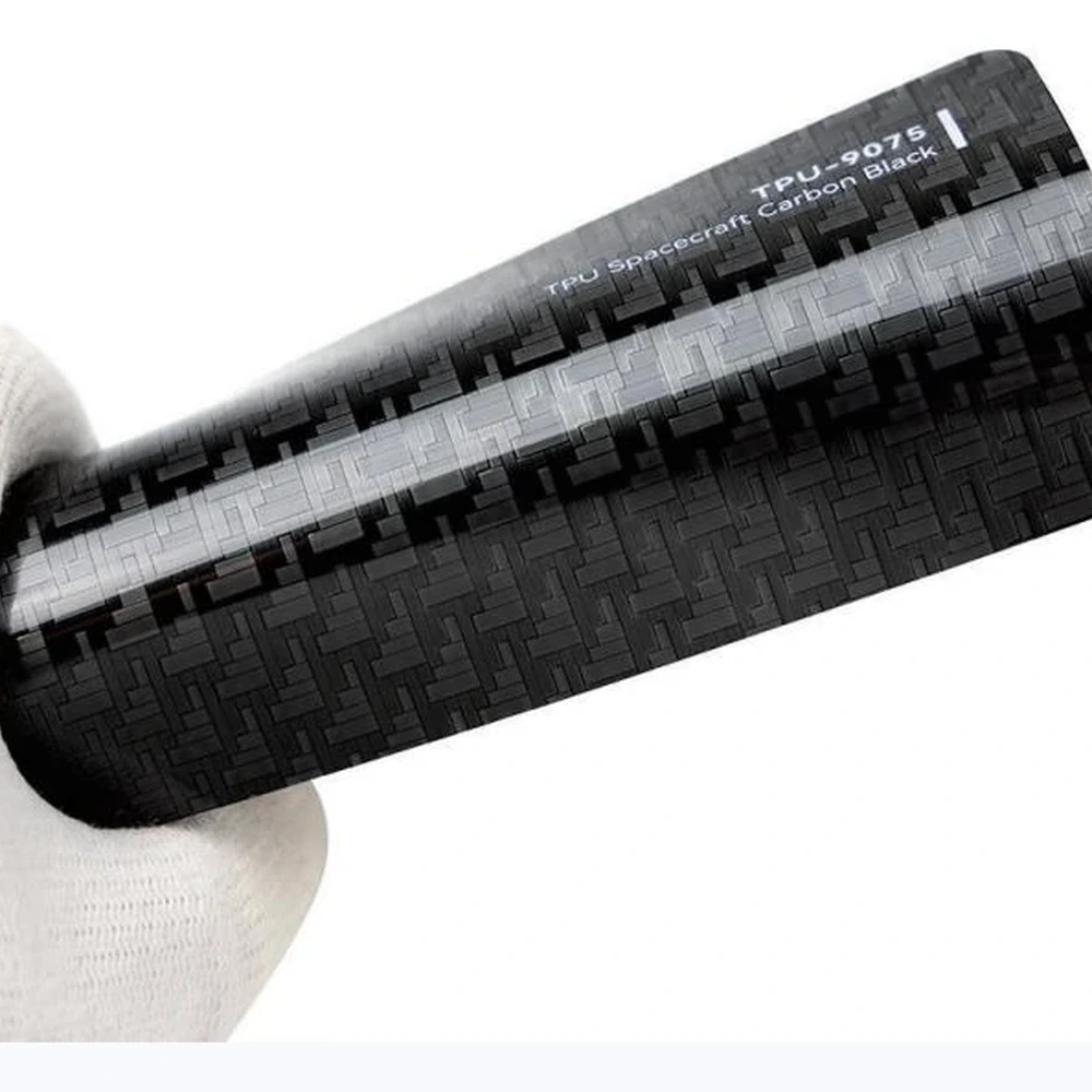 Цветная TPU PPF пленка INTEGRA TPU Spacecraft Carbon Black TPU-9075