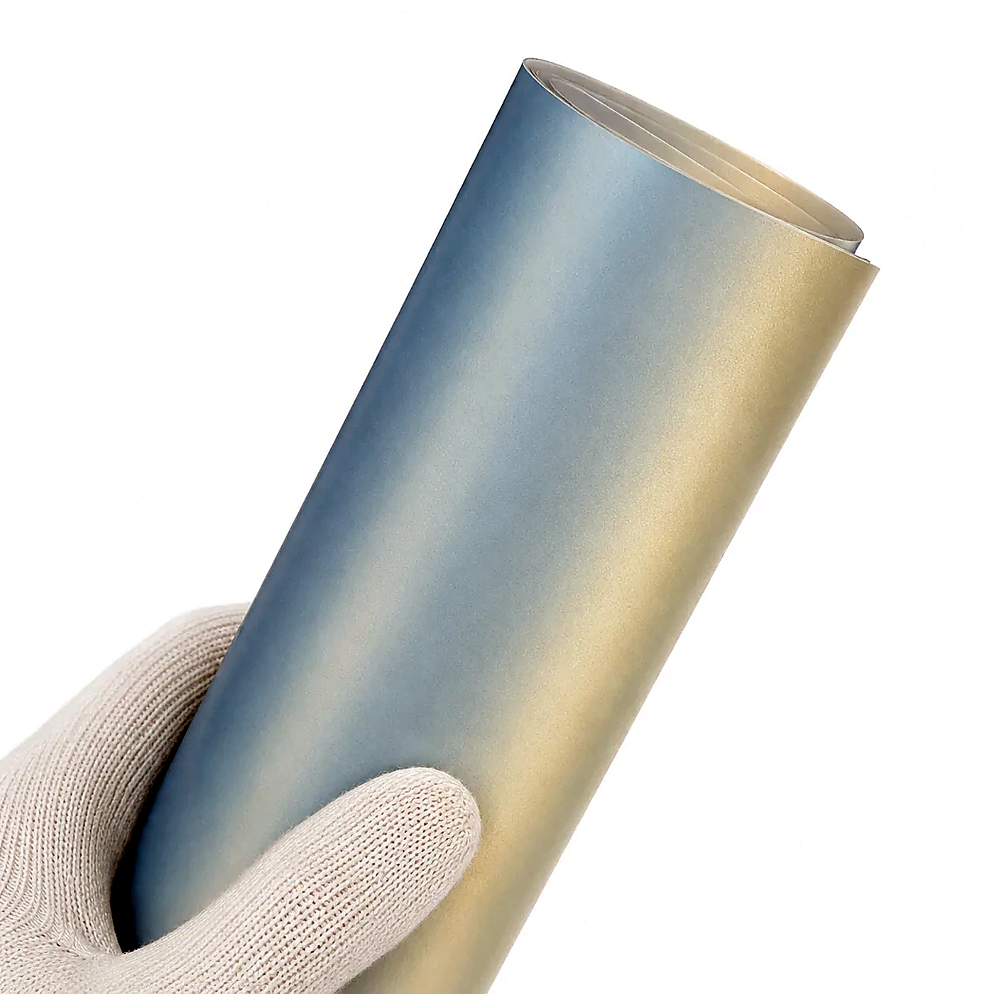 Цветная PPF пленка INTEGRA Matte Blue Charm Gold TPU-3322M